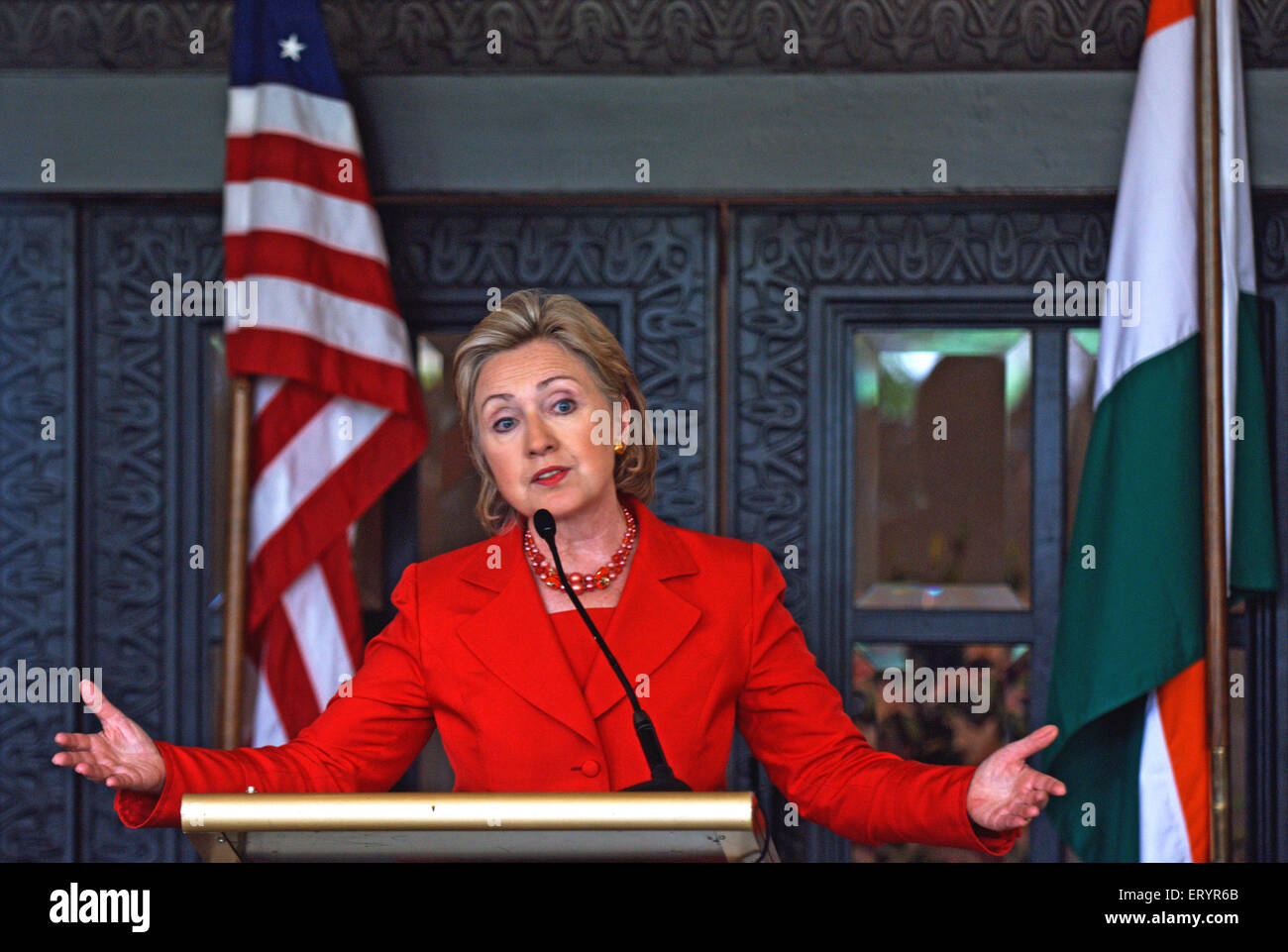 Hillary Rodham Clinton , ehemalige US-Außenministerin, Hillary Diane Rodham Clinton , amerikanische Politikerin, Diplomatin, Juristin, Schriftstellerin, USA Stockfoto