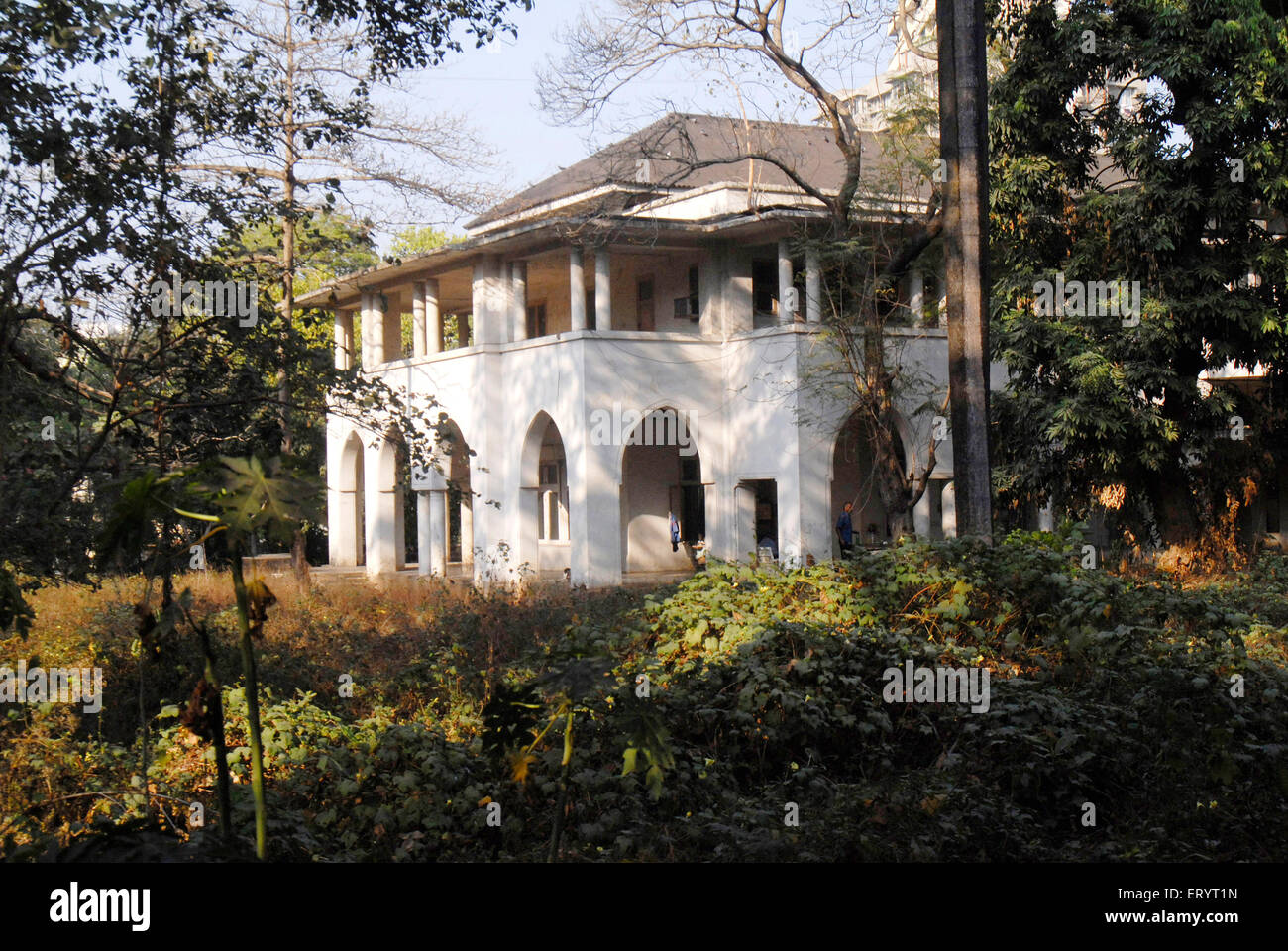 Jinnah Haus, South Court, Malabar Hill Herrenhaus, Haus von Mohammad Ali Jinnah, Bombay, Mumbai, Maharashtra, Indien, indisches Erbe, Asien Stockfoto