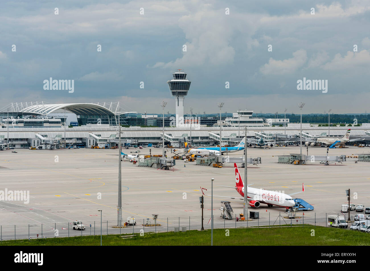 Flughafen München Parken Air Berlin www.alamy.de