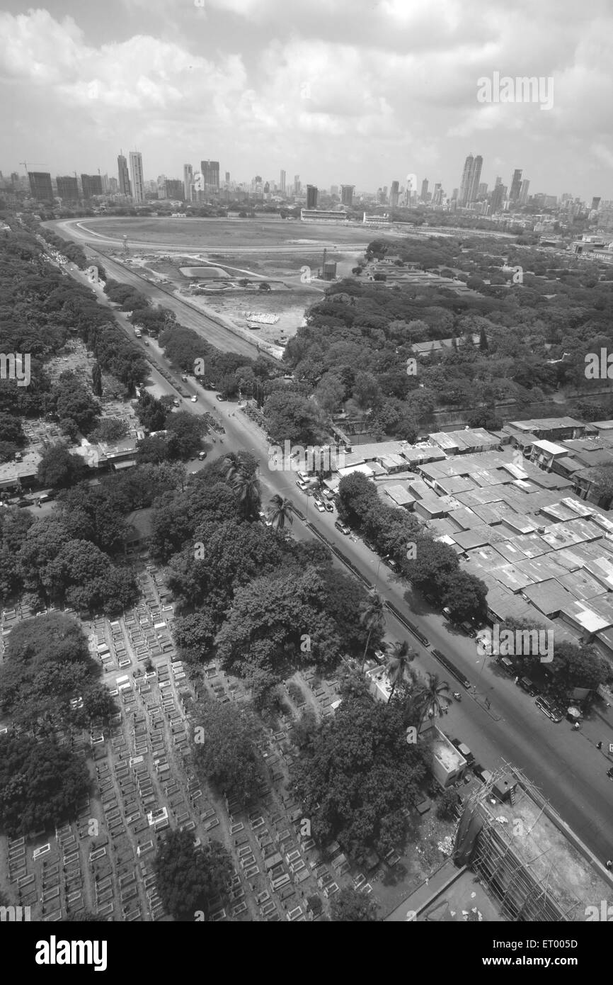 Arzt E Moses Straßen- und Slum; Bombay Mumbai; Maharashtra; Indien Stockfoto