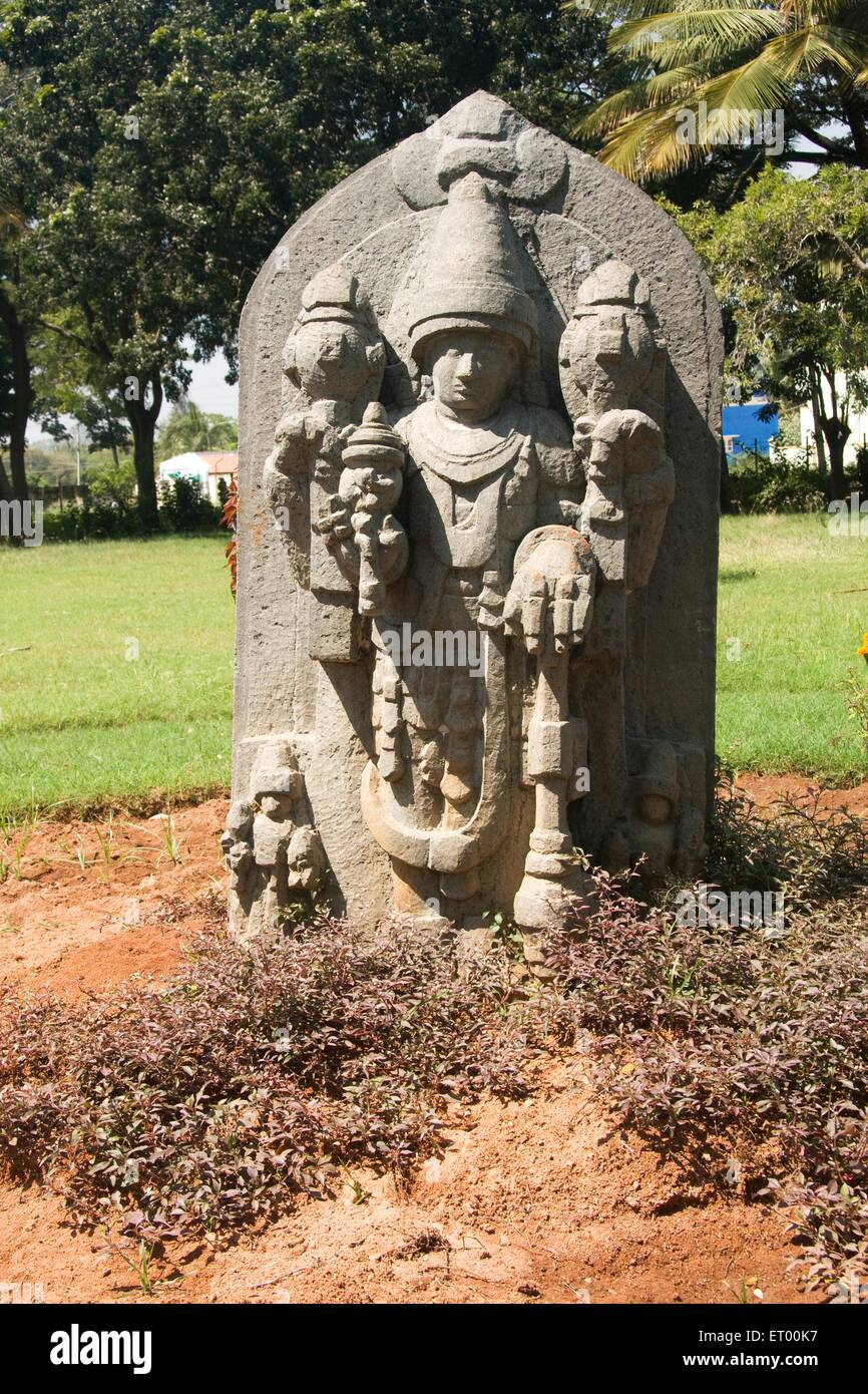 Chennakesava Tempel Skulptur Somanathapura; Mysore; Karnataka; Indien Stockfoto
