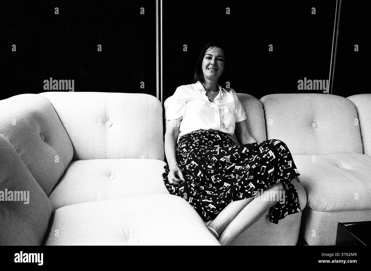Verity Lambert von Euston Filme in ihrem Büro heute. 11. August 1980. Stockfoto