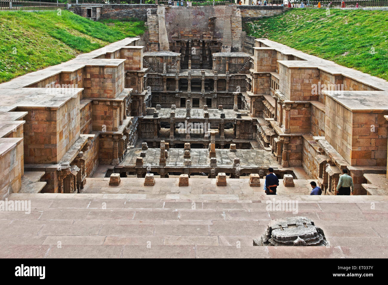 Rani KI Vav; Ranki Vav; Schritt gut; Steepwell; Patan; Gujarat; Indien; Asien Stockfoto