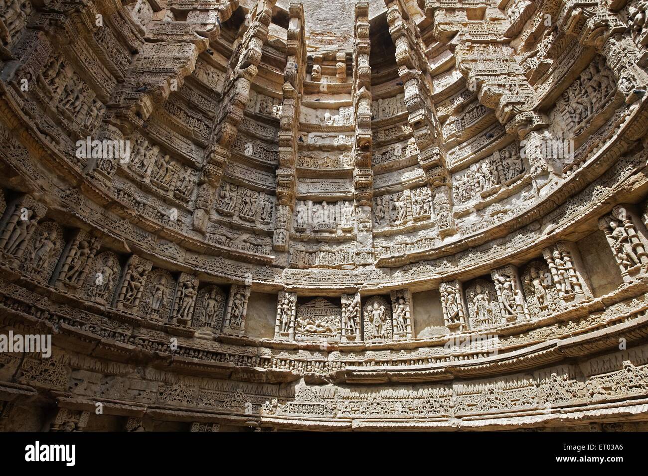 Rani KI Vav; Ranki Vav; Schritt gut; Steepwell; Patan; Gujarat; Indien; Asien Stockfoto Rani KI Vav; Ranki Vav; Schritt gut; Steepwell; Patan; Gujarat; Indien; Asien Stockfoto