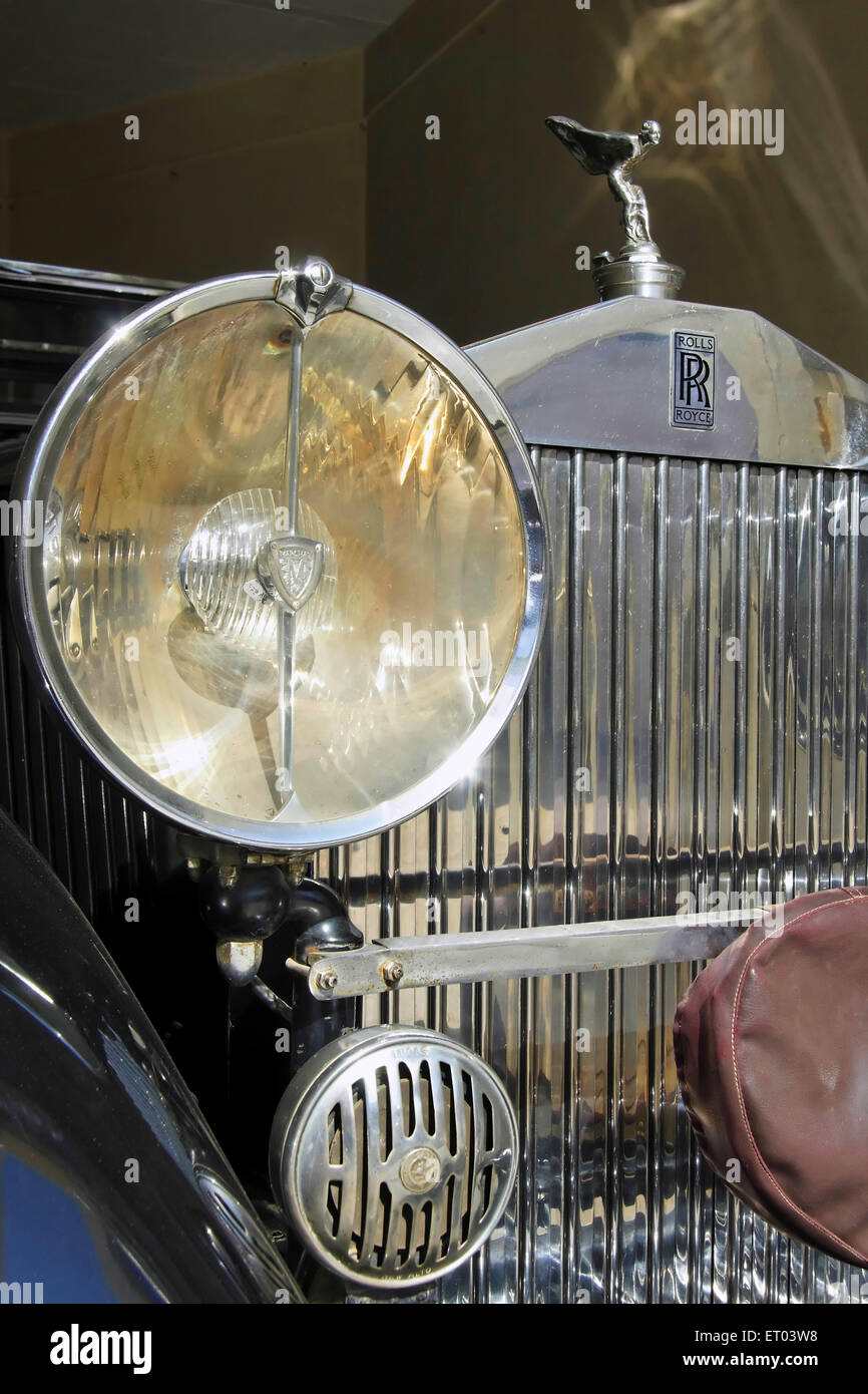 Oldtimer Scheinwerfer Rolls Royce 1924 Stockfoto