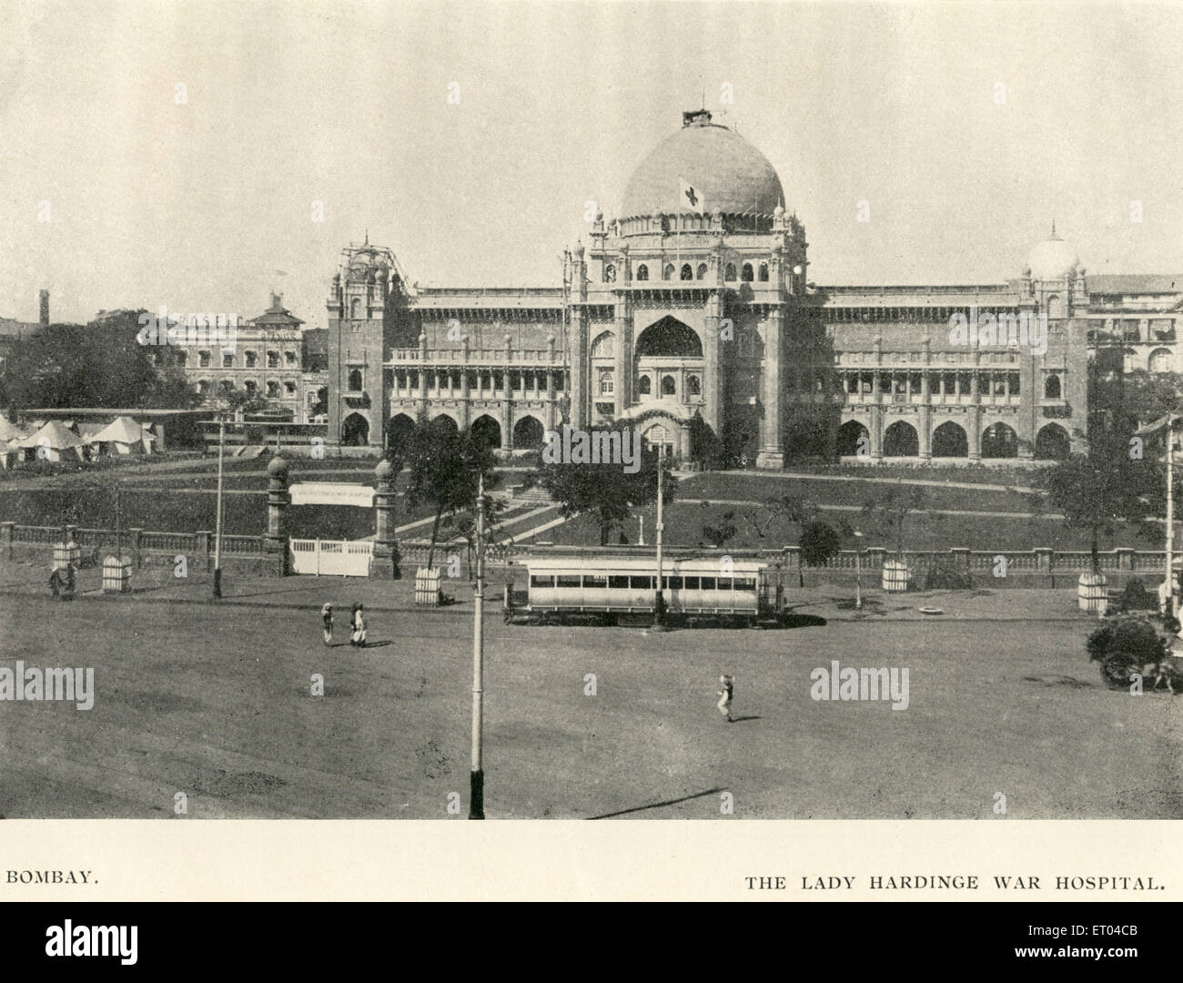 Alte Vintage 1900s Prince of Wales Museum Bombay Mumbai Maharashtra Indien Stockfoto