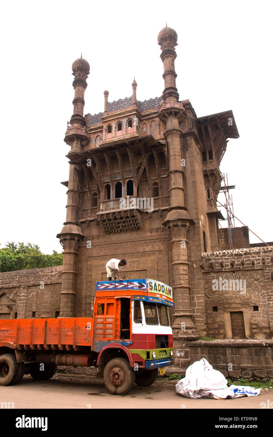 Das Sangeet Mahal in Bijapur; Karnataka; Indien Stockfoto