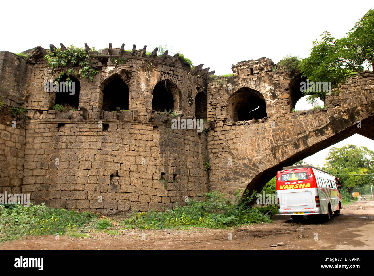 Bijapur Fort; Karnataka; Indien Stockfoto