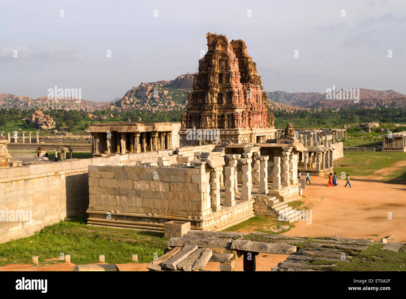 Vithala Tempel in Hampi; Karnataka; Indien Stockfoto