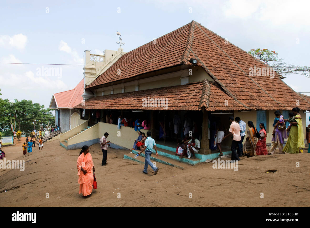 Malayattur Kurussumudi Kirche St. Thomas Apostel Jesu Christi gewidmet; Kerala; Indien Stockfoto