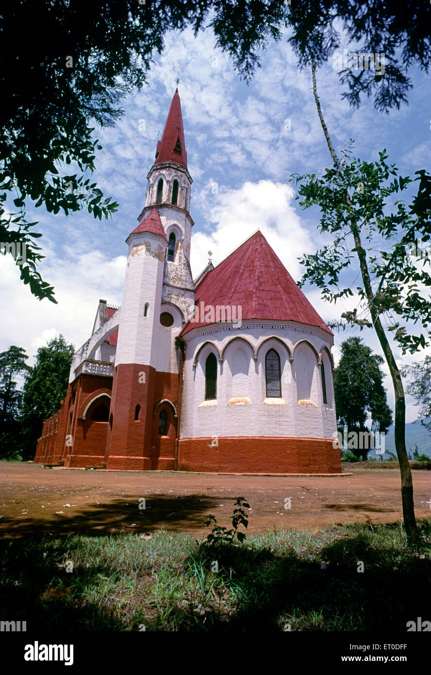 Saint George Church; Wellington; Connor; Nilgiris, Tamil Nadu, Indien Stockfoto