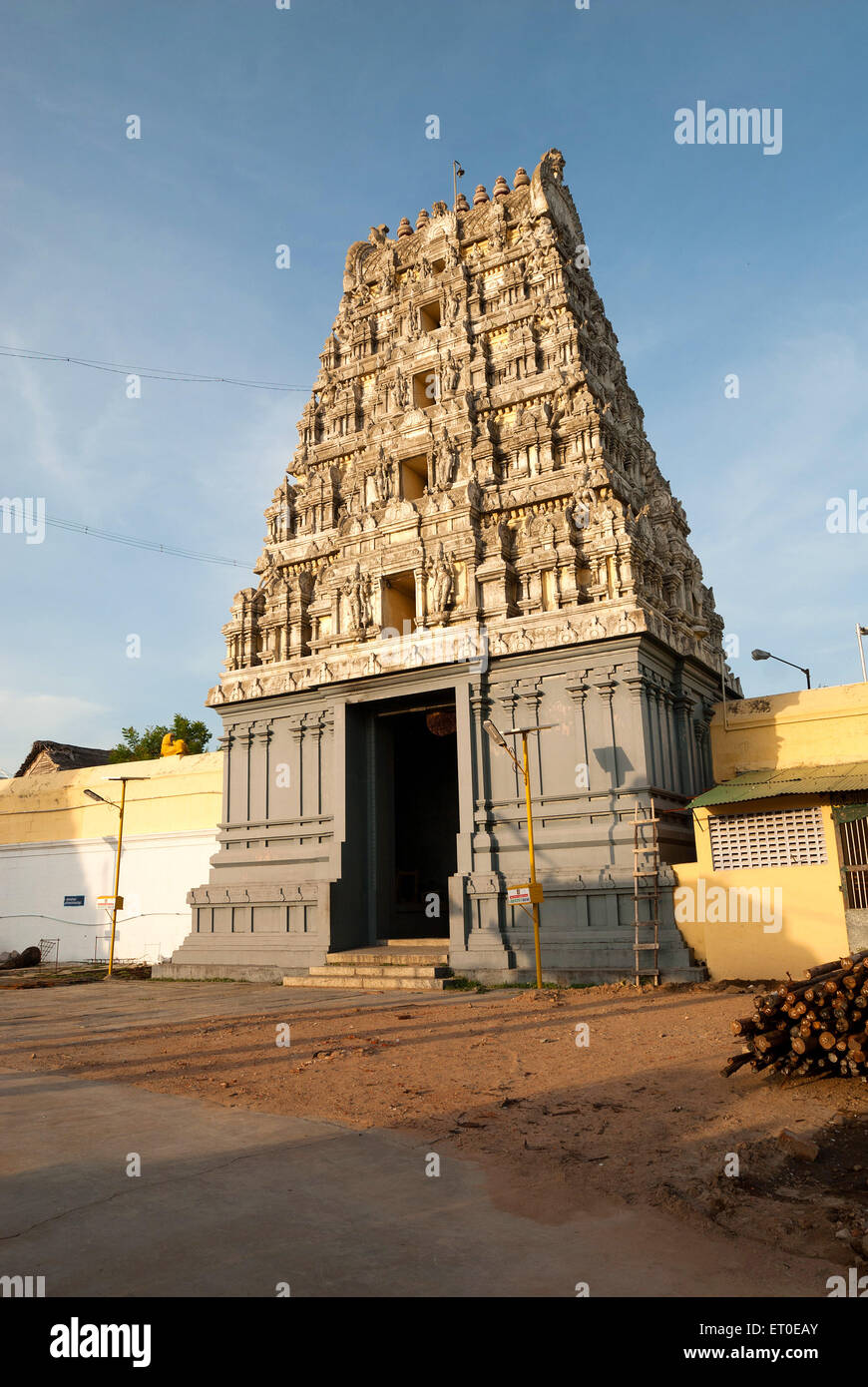 Kamakshi Amman Tempel; Kanchipuram Kancheepuram; Tamil Nadu; Indien Stockfoto
