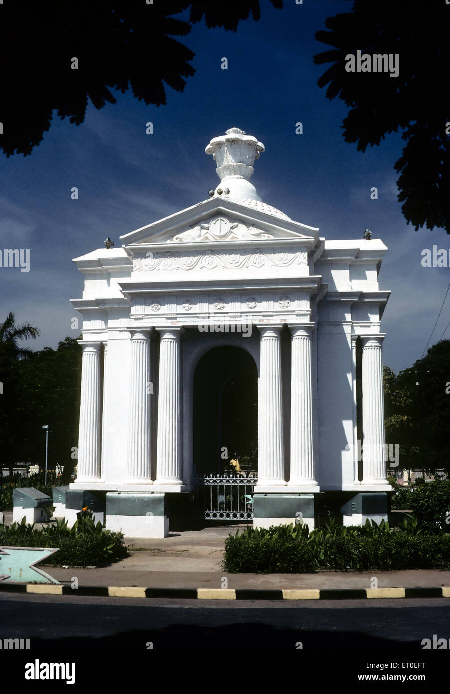 Aayi Mandapam Greco-römische Architektur; Pondicherry; Tamil Nadu; Indien Stockfoto