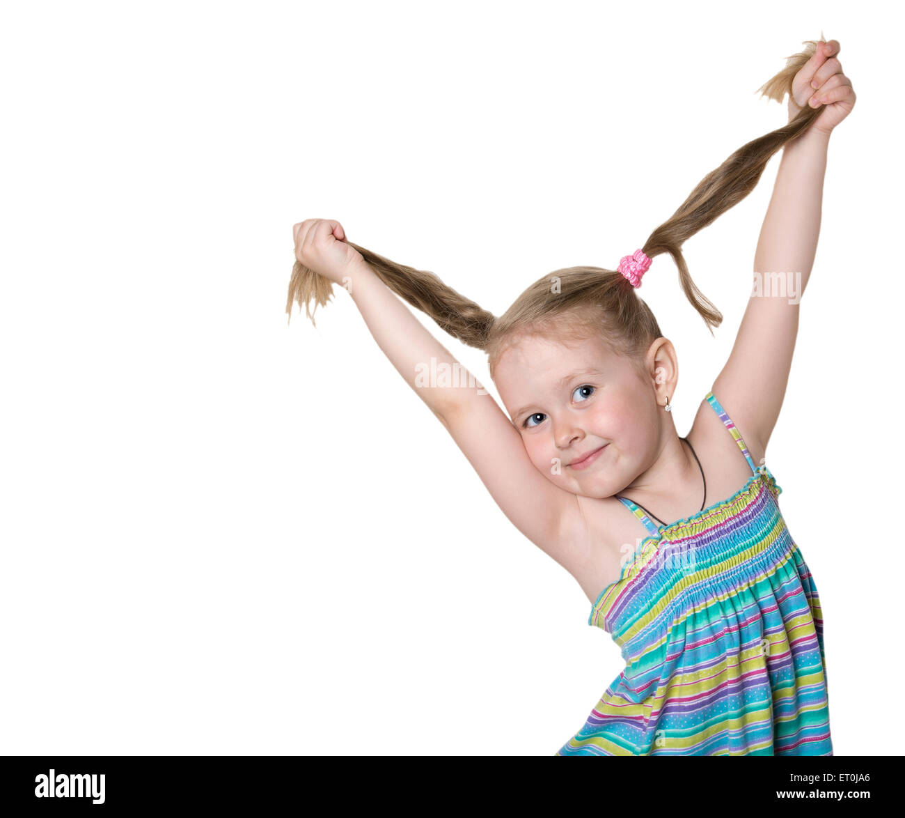 Mädchen mit zopf Ausgeschnittene Stockfotos und bilder Alamy