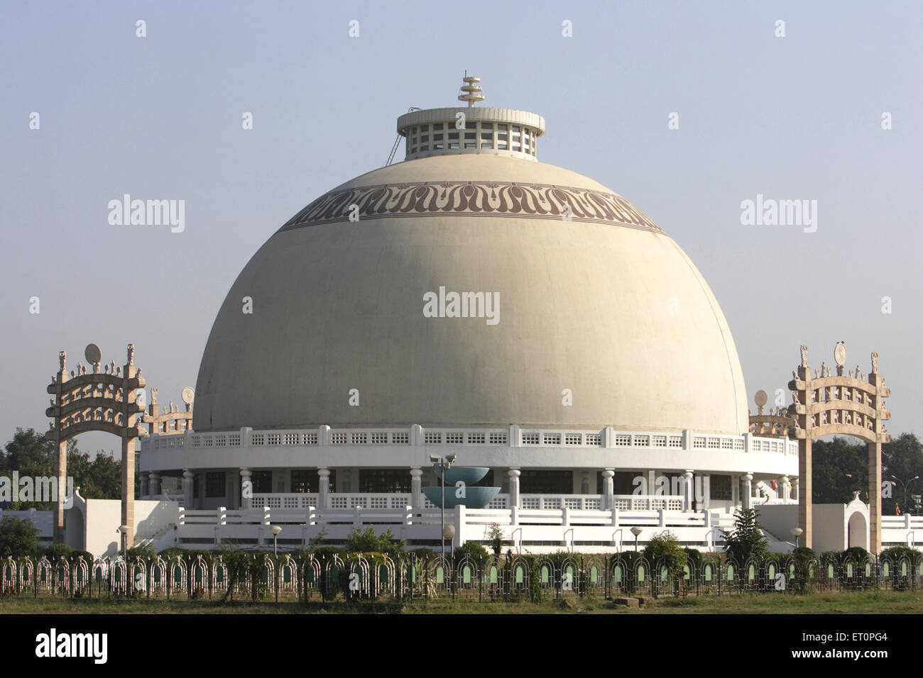 Deekshabhoomi Stupa; Nagpur; Maharashtra; Indien Stockfoto