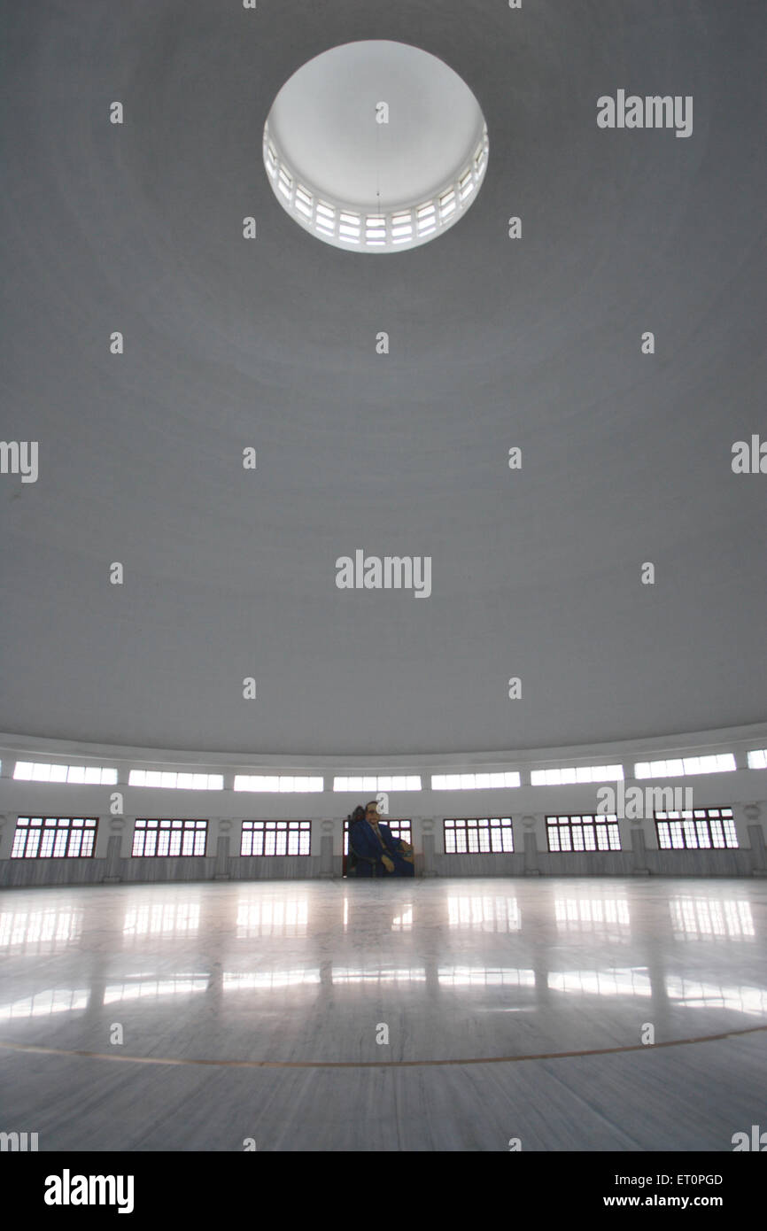 Porträt von Babasaheb Ambedkar in Deekshabhoomi Stupa; Nagpur; Maharashtra; Indien Stockfoto