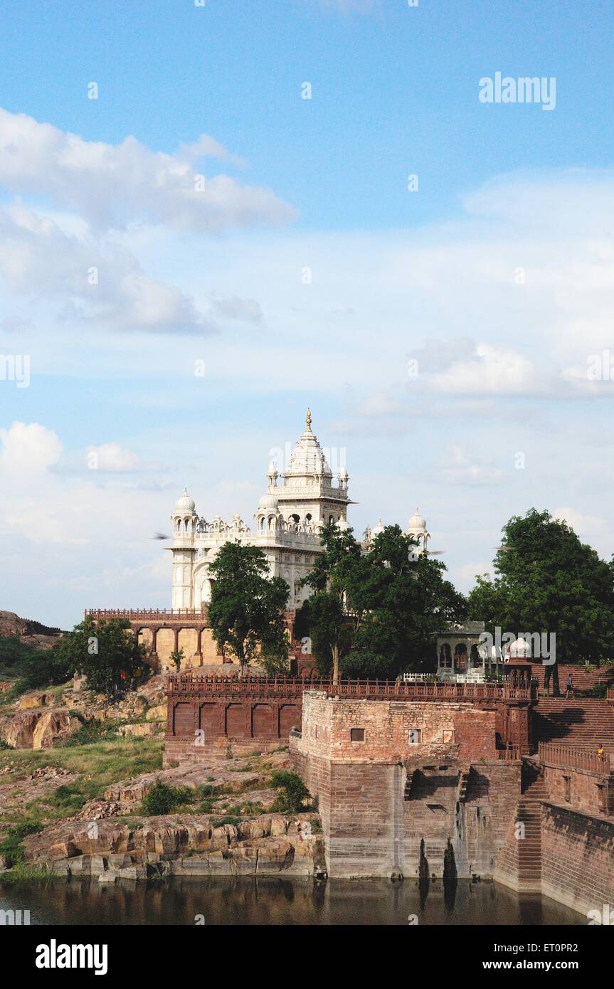 Jaswant Thada denkwürdiges Denkmal; Jodhpur; Rajasthan; Indien Stockfoto