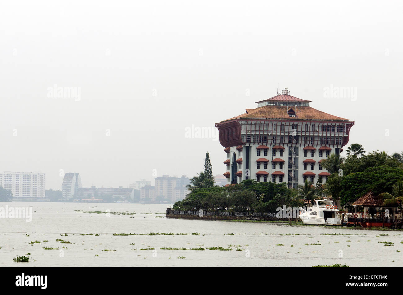 Hotel Taj im Sea Shore; Ernakulum; Kerala; Indien Stockfoto