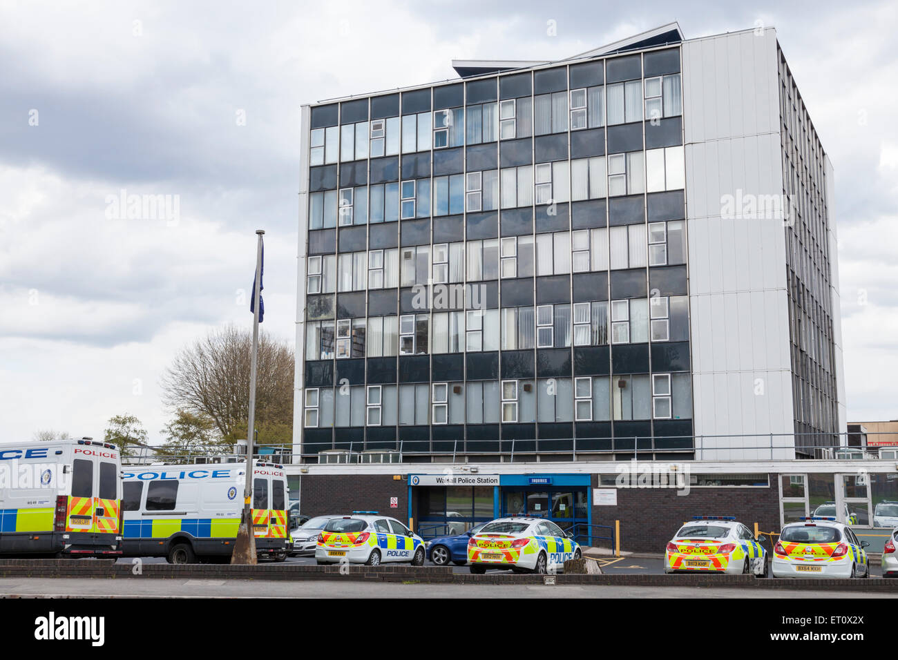 Walsall Polizeistation, Westmidlands Polizei, Walsall, England, Vereinigtes Königreich Stockfoto