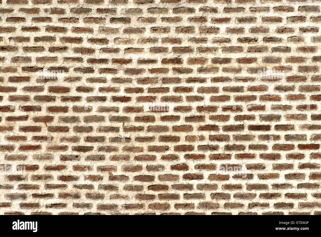 Mauer, Vishrambaug Wada, Peshwa Palast, Pune, Maharashtra, Indien Stockfoto