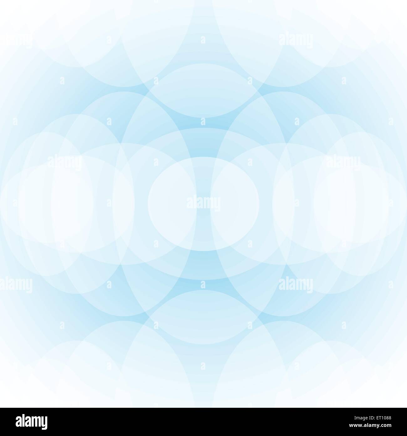 Hellen abstrakten Hintergrund mit leichten blauen Kreise. 10 RGB EPS-Vektor-illustration Stock Vektor