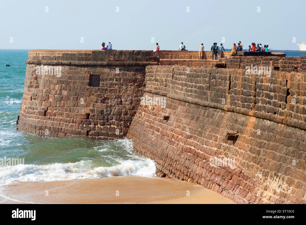 Fort Aguada auf Sinquerim Beach, Goa, Indien - Nmk 177253 Stockfoto