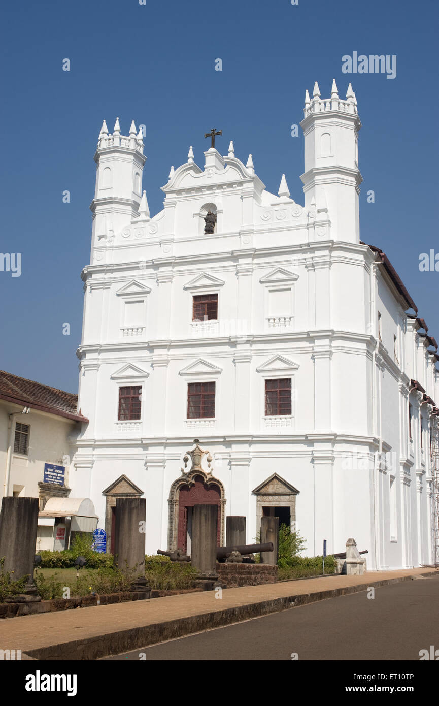 Kirche des Heiligen Franziskus von Assisi Panjim Goa Indien Asien 2011 Stockfoto
