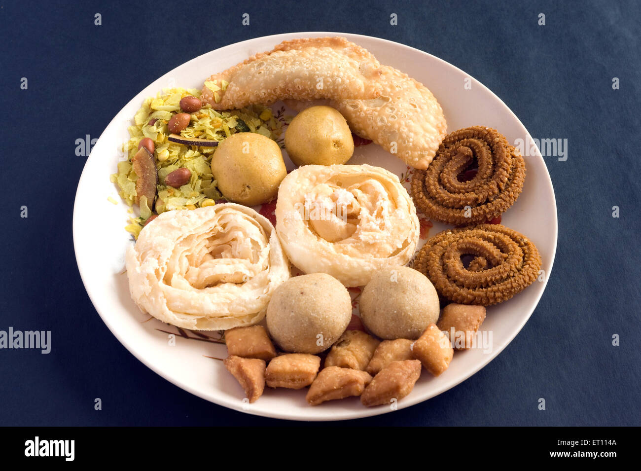 Diwali Festival Essen Mumbai Maharashtra Indien Asien Stockfoto
