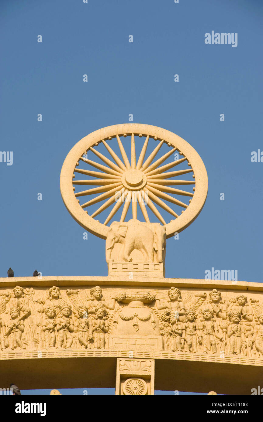 Ashoka Chakra Chaitya Bhumi Mumbai Maharashtra Indien Asien