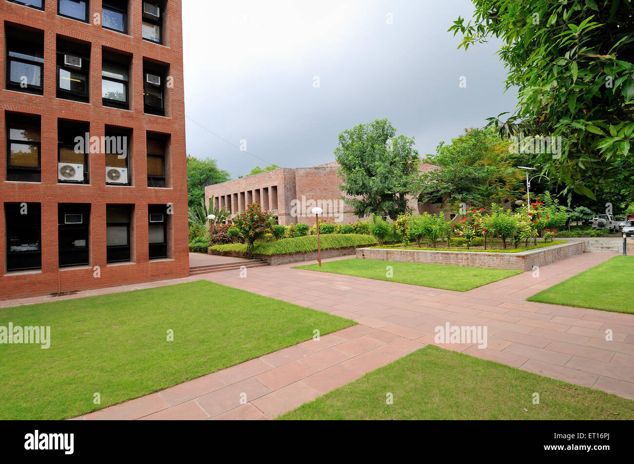 Indian Institute of Management Ahmedabad Indien Asien Stockfoto