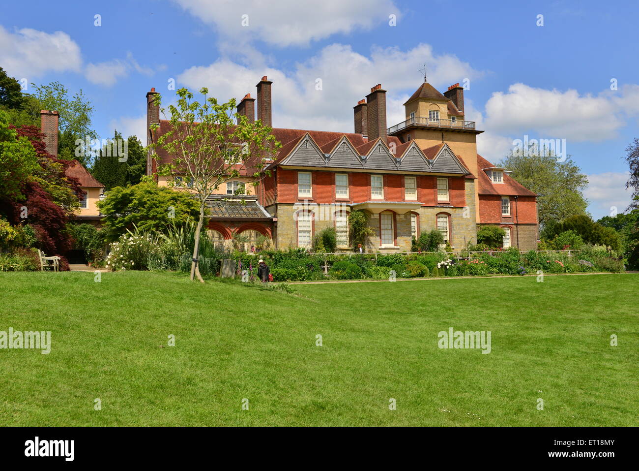 Ein Landhaus in West Sussex, England Stockfoto