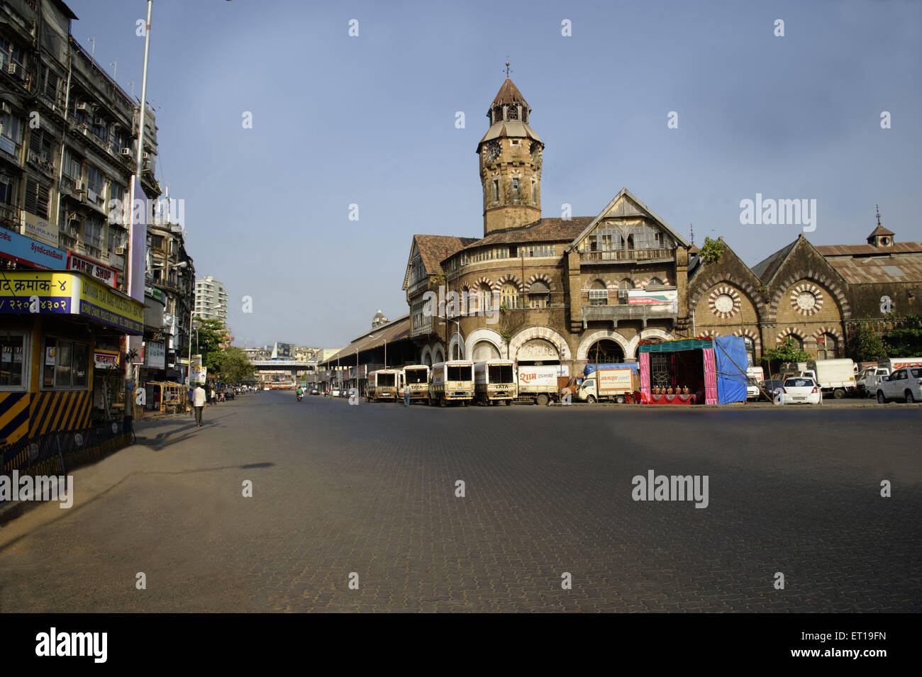 Crawford Markt Bombay Mumbai Maharashtra Indien Asien Stockfoto