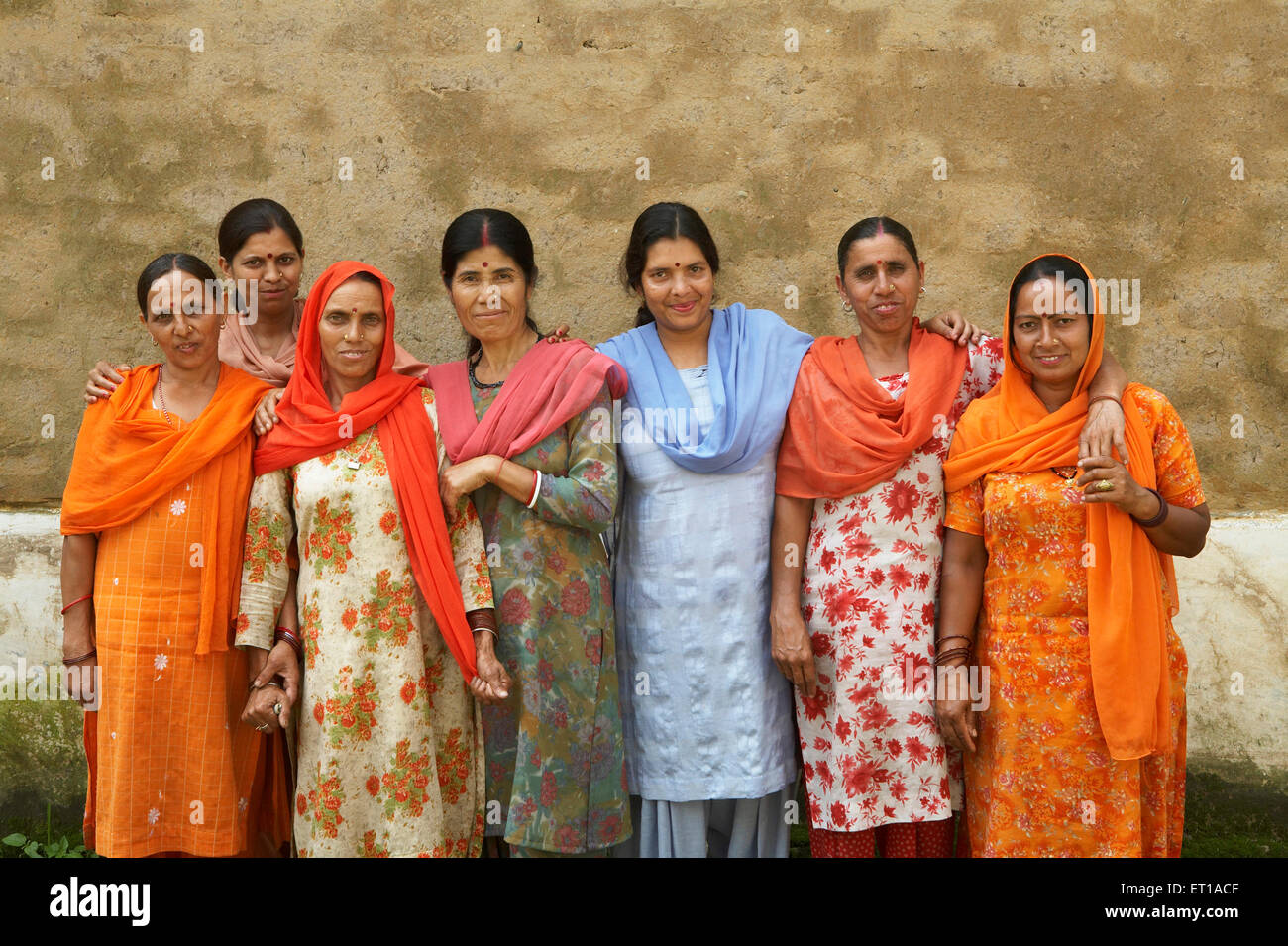 Mikrokreditfinanzierungsgruppe, NGO, Chinmaya Organisation für ländliche Entwicklung, CORD, Deuladiha, Telkoi, Kendujhar, Orissa, Odisha, Indien, Asien Stockfoto
