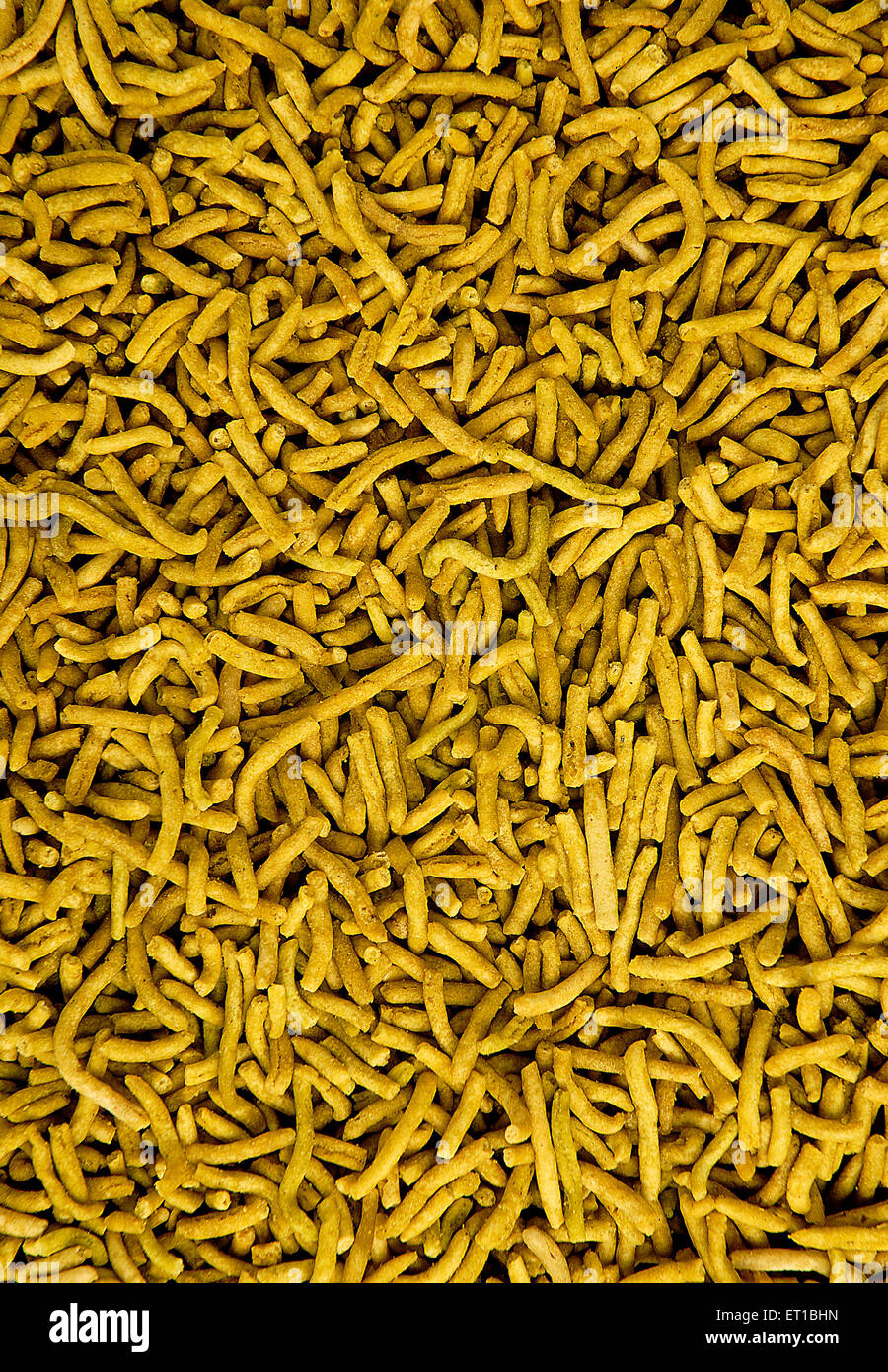 Indische Rajasthani gebratene Snacks salzige Spinat pommes Jodhpur, Rajasthan Indien Stockfoto