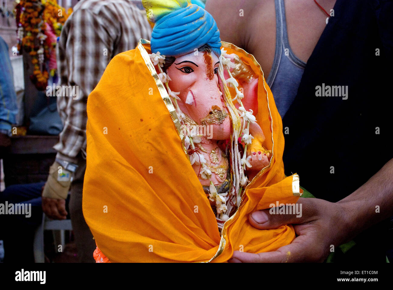 Ganesh Festival, Ganpati Idol, Jodhpur, Rajasthan, Indien, Asien Stockfoto