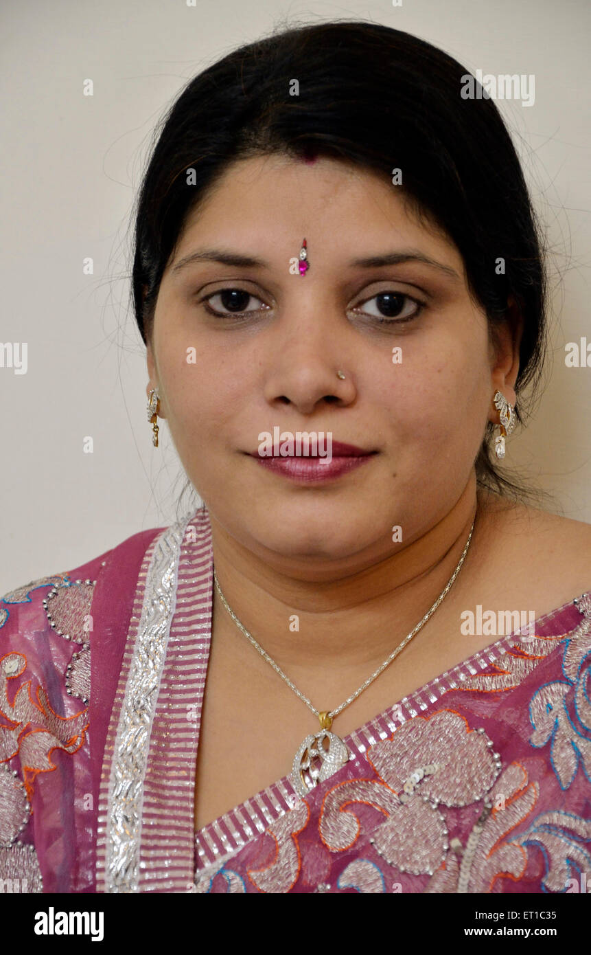 Indische Frau Porträt Jodhpur Rajasthan Indien Asien HERR#704 Stockfoto
