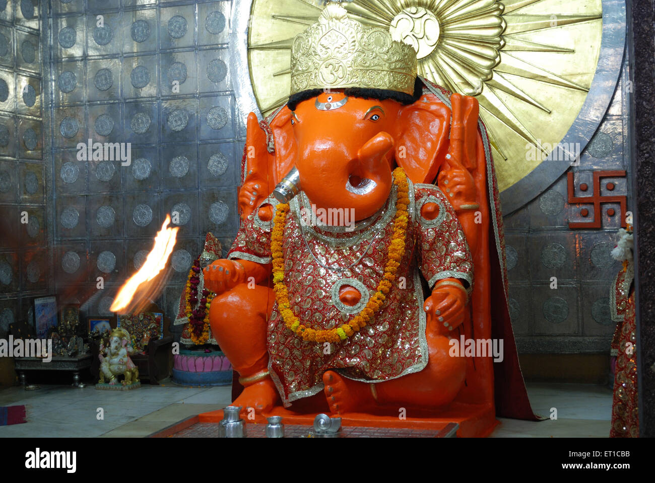 Lord Ganesh Idol Jodhpur Rajasthan Indien Asien Stockfoto