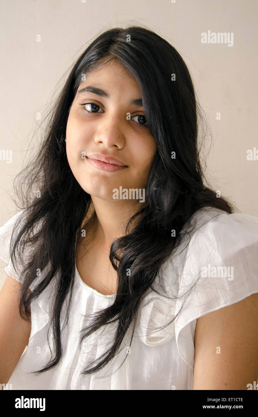 Porträt des jungen Mädchens in Jodhpur Rajasthan Indien Asien Herr #704 Stockfoto