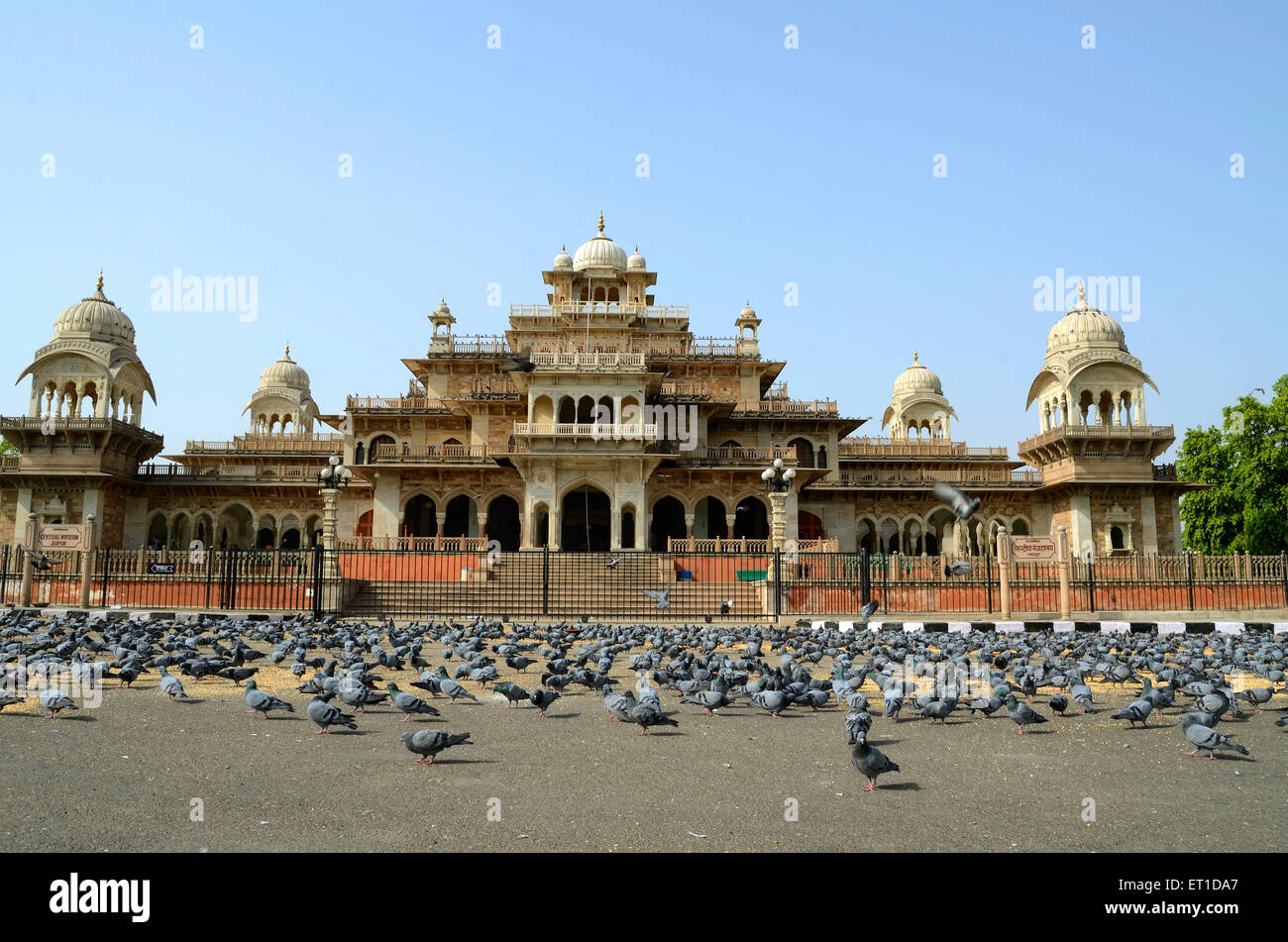 Albert Hall Jaipur Rajasthan Indien Stockfoto