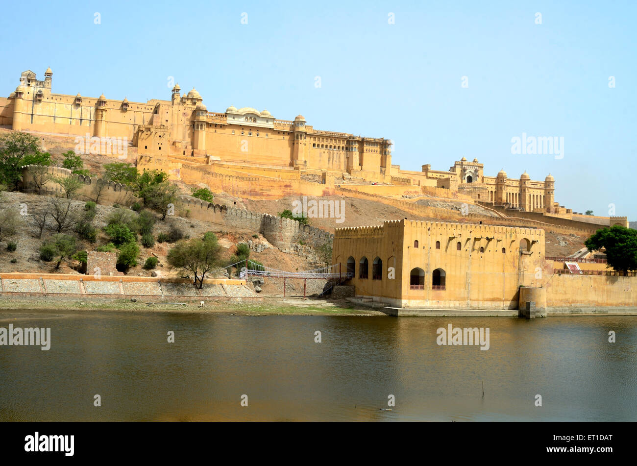 Amer Fort Jaipur Rajasthan Indien Stockfoto