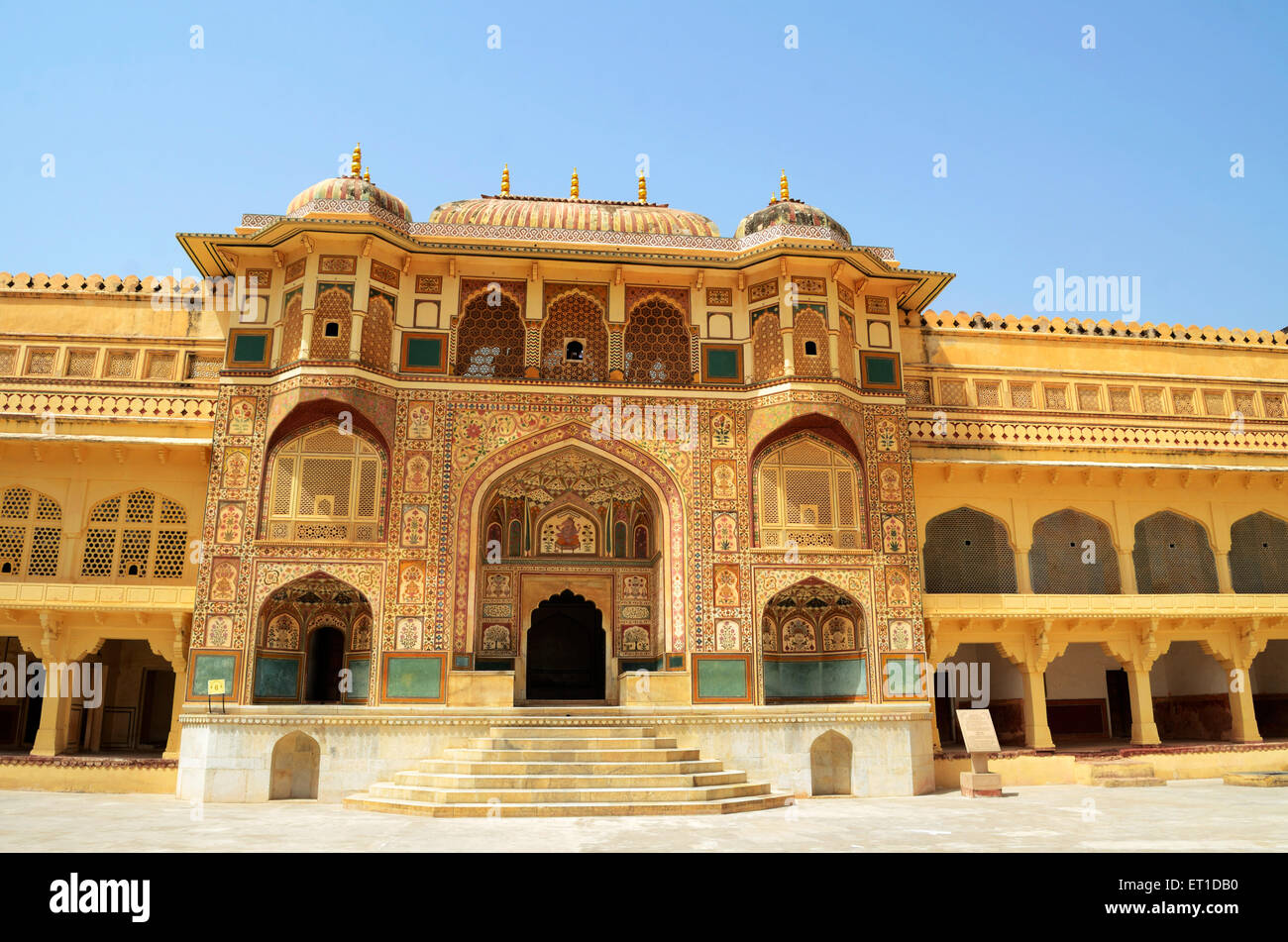 Amer Palace Jaipur Rajasthan Indien Stockfoto