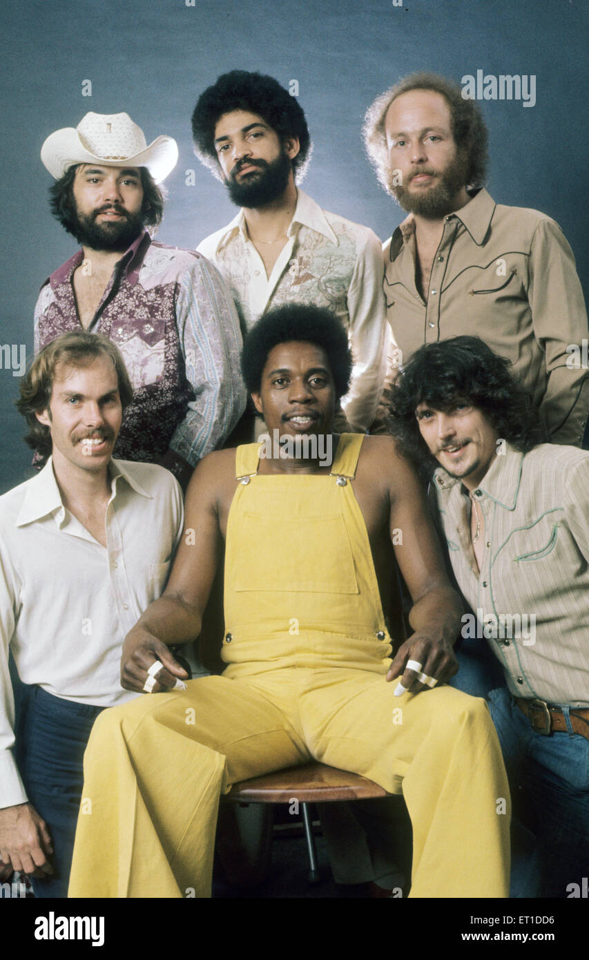 MUD UK-pop-Gruppe im Jahre 1974 Stockfoto