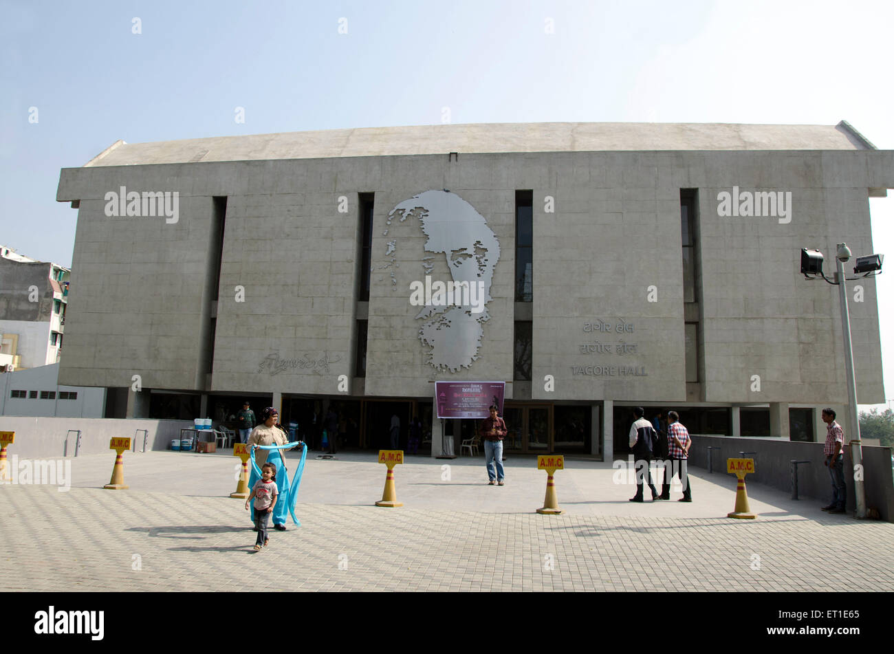 Tagore Hall Ahmedabad Indien Asien Stockfoto