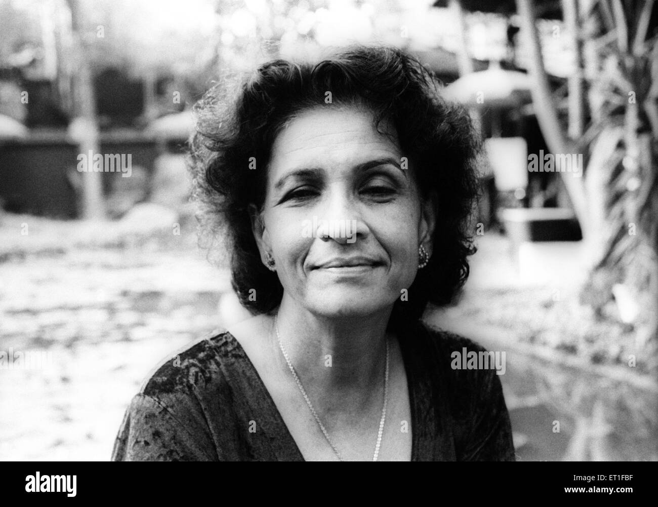 Maa Sadhana bei der Osho-Gemeinschaft in Pune; Maharashtra; Indien Stockfoto