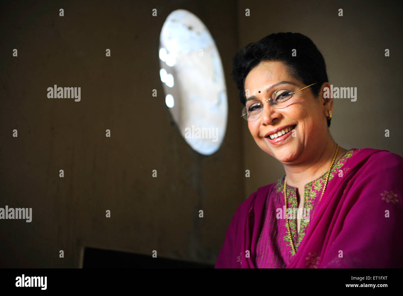 Rohini Salian, indische Anwältin, Chefanklägerin des Staates Maharashtra, Sitzungsgericht, Bombay, Mumbai, Maharashtra, Indien Stockfoto
