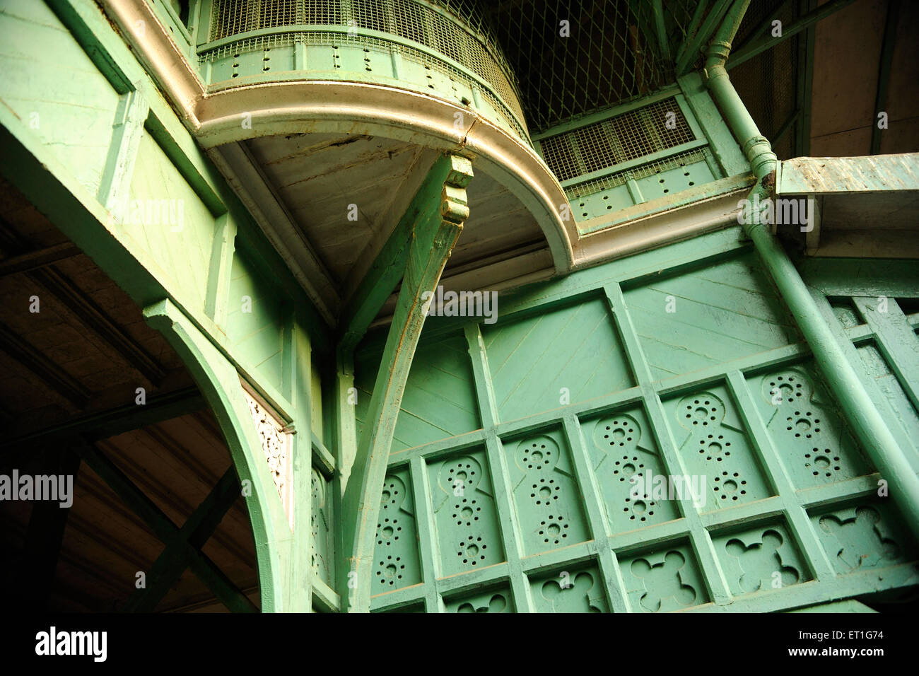 Joseph Rudyard Kipling in diesem Haus geboren; Bombay; Mumbai; Maharashtra; Indien Stockfoto