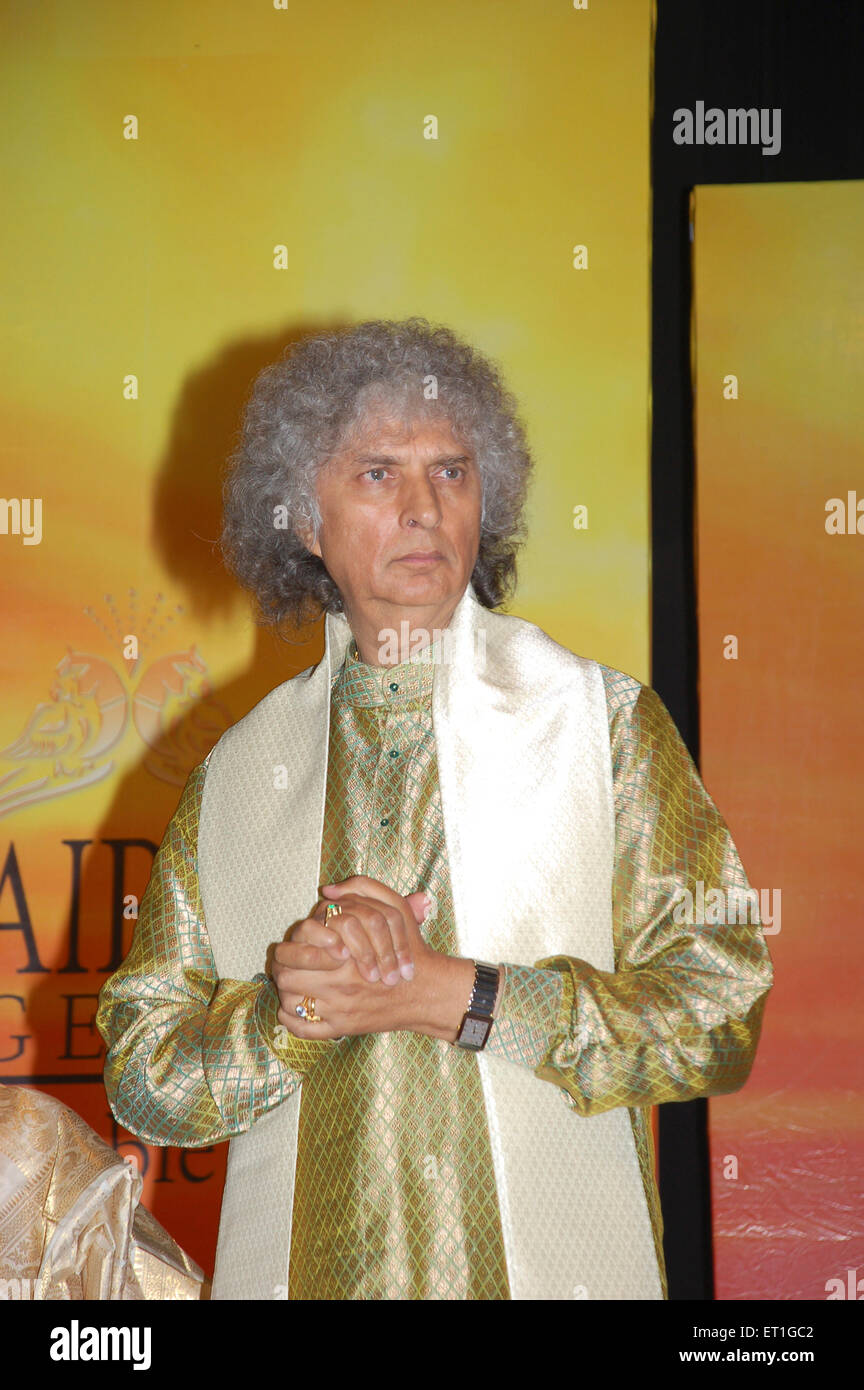Pandit Shivkumar Sharma, indische Musikkomponistin, Santoor-Spieler, Indien, Asien Stockfoto