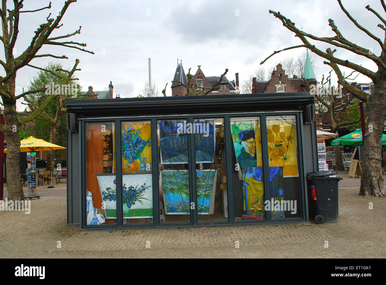 Street Art Shop, Berlin, Deutschland, Deutsch, Europa, Europäisch Stockfoto