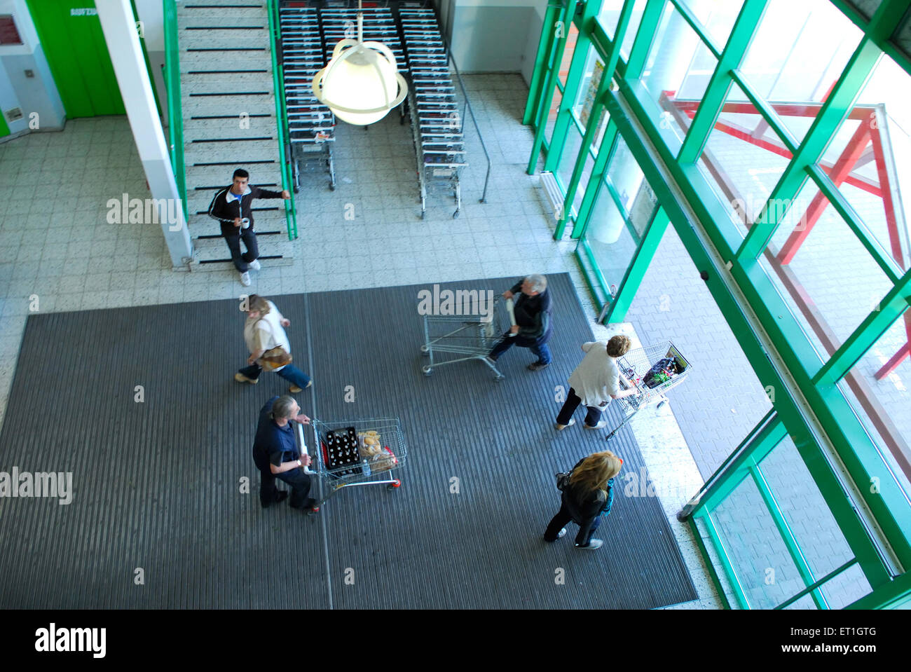 Inneneinrichtung eines Einkaufszentrums, Berlin, Deutschland, Deutschland, Europa, Europäisch Stockfoto