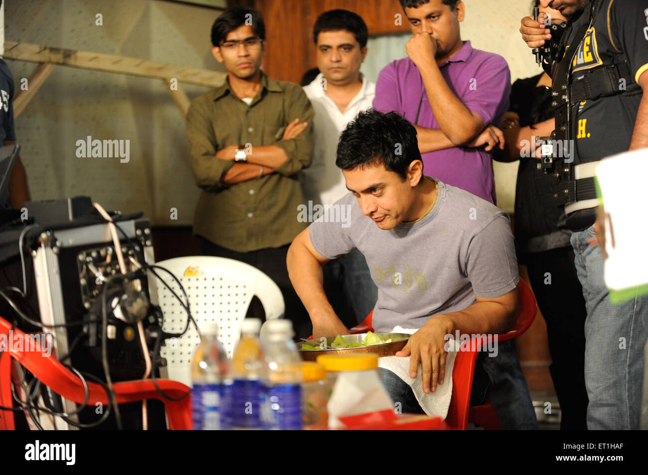 Aamir Khan, Mohammed Aamir Hussain Khan, indischer Schauspieler, Filmregisseur, Produzent, Fernsehmoderator, Indien, Asien Stockfoto